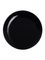 Black PP plastic 70-400 dome lid with foam liner