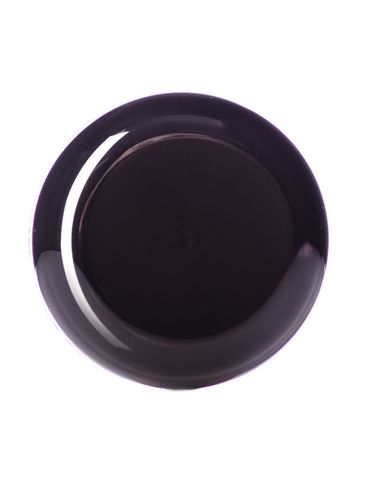 Black PP plastic 70-400 unlined dome lid