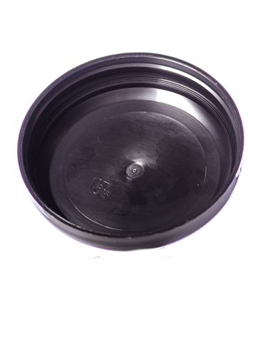 Black PP plastic 70-400 unlined dome lid