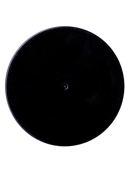 Black PP Plastic 70-400 Smooth Skirt Lid – L240B-TG
