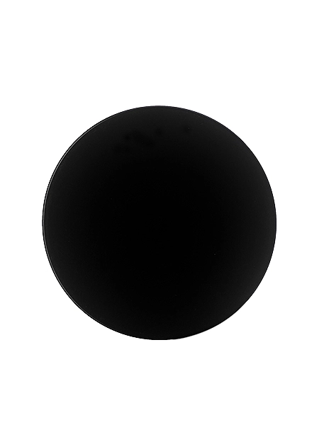 Black PP Plastic 70-400 Smooth Skirt Lid – L240B