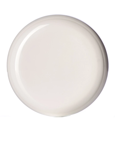 White PP Plastic 83-400 Dome Lid – L242A