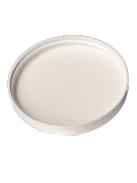 White PP Plastic 83-400 Dome Lid – L242A