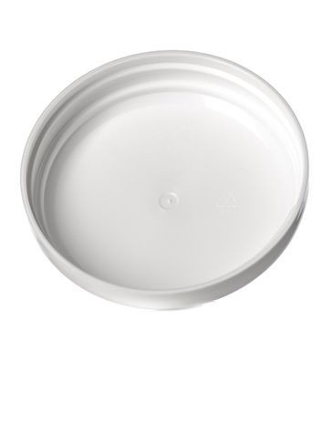 White PP plastic 83-400 unlined dome lid