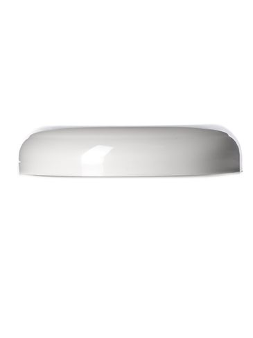 White PP plastic 83-400 unlined dome lid