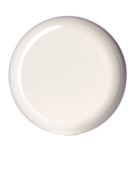 White PP Plastic 89-400 Dome Lid – L246A