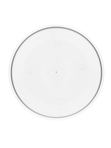 89 mm natural-colored plastic sealing disc with tab