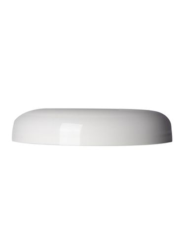 White PP plastic 89-400 unlined dome lid