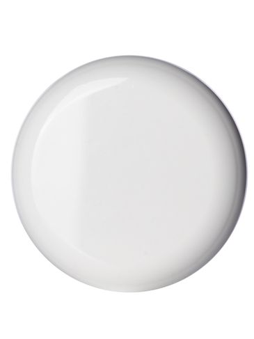 White PP plastic 89-400 unlined dome lid