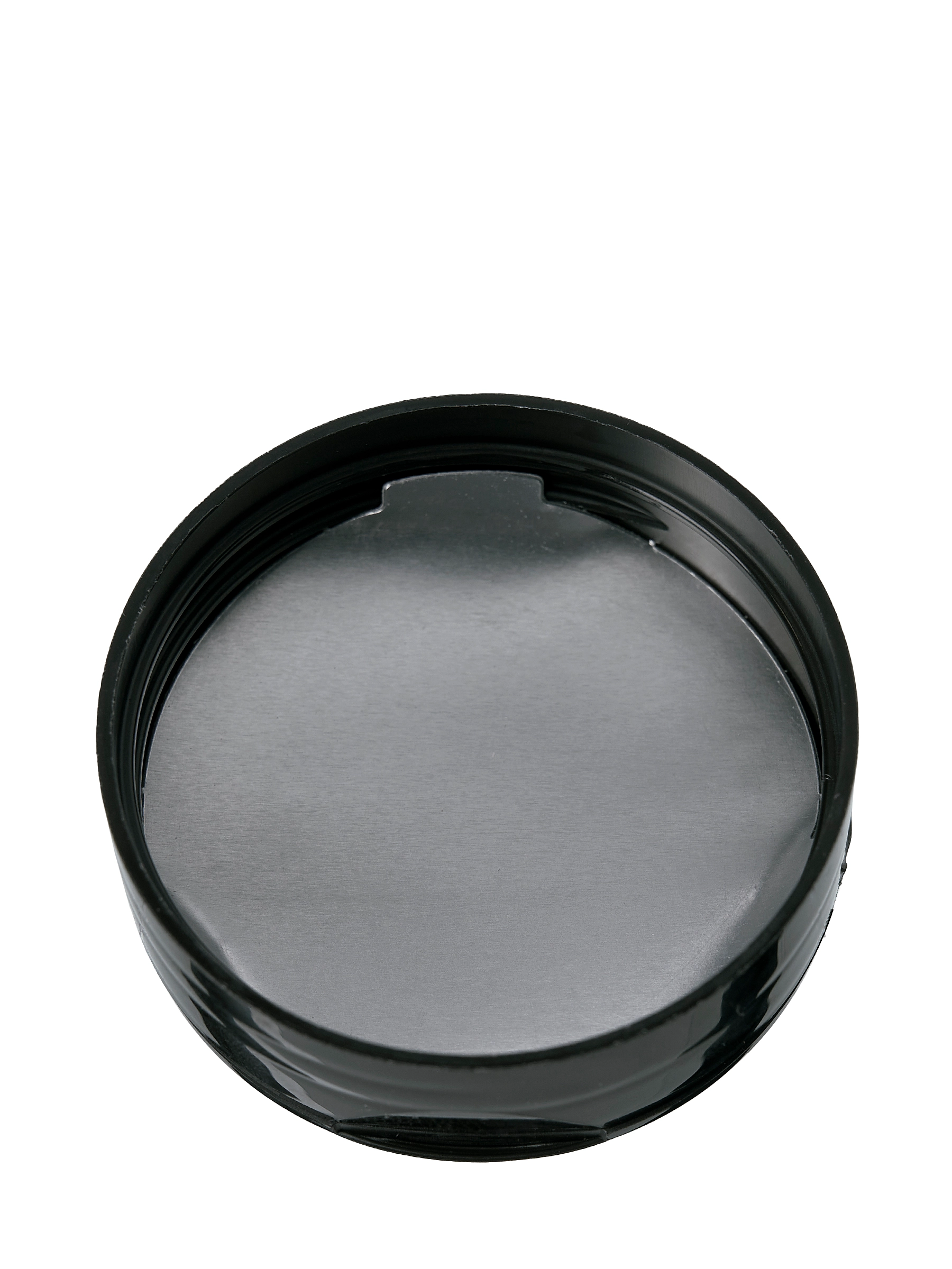 Black PP Plastic 53-485 Smooth Skirt 7-Hole Dual Flip Top Sifter Spice Lid – L2495BKH54