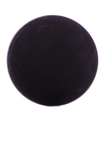 Black PP plastic 89-400 smooth skirt unlined lid