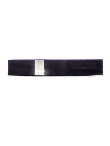 Black PP plastic 89-400 smooth skirt unlined lid