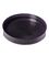 Black PP plastic 89-400 smooth skirt unlined lid