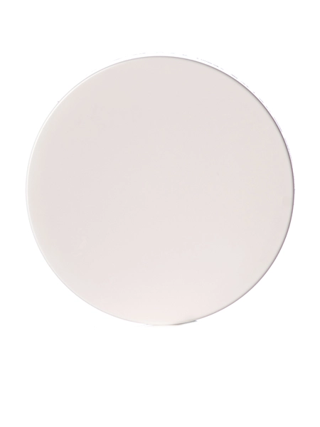 White PP Plastic 89-400 Smooth Skirt Lid – L251S
