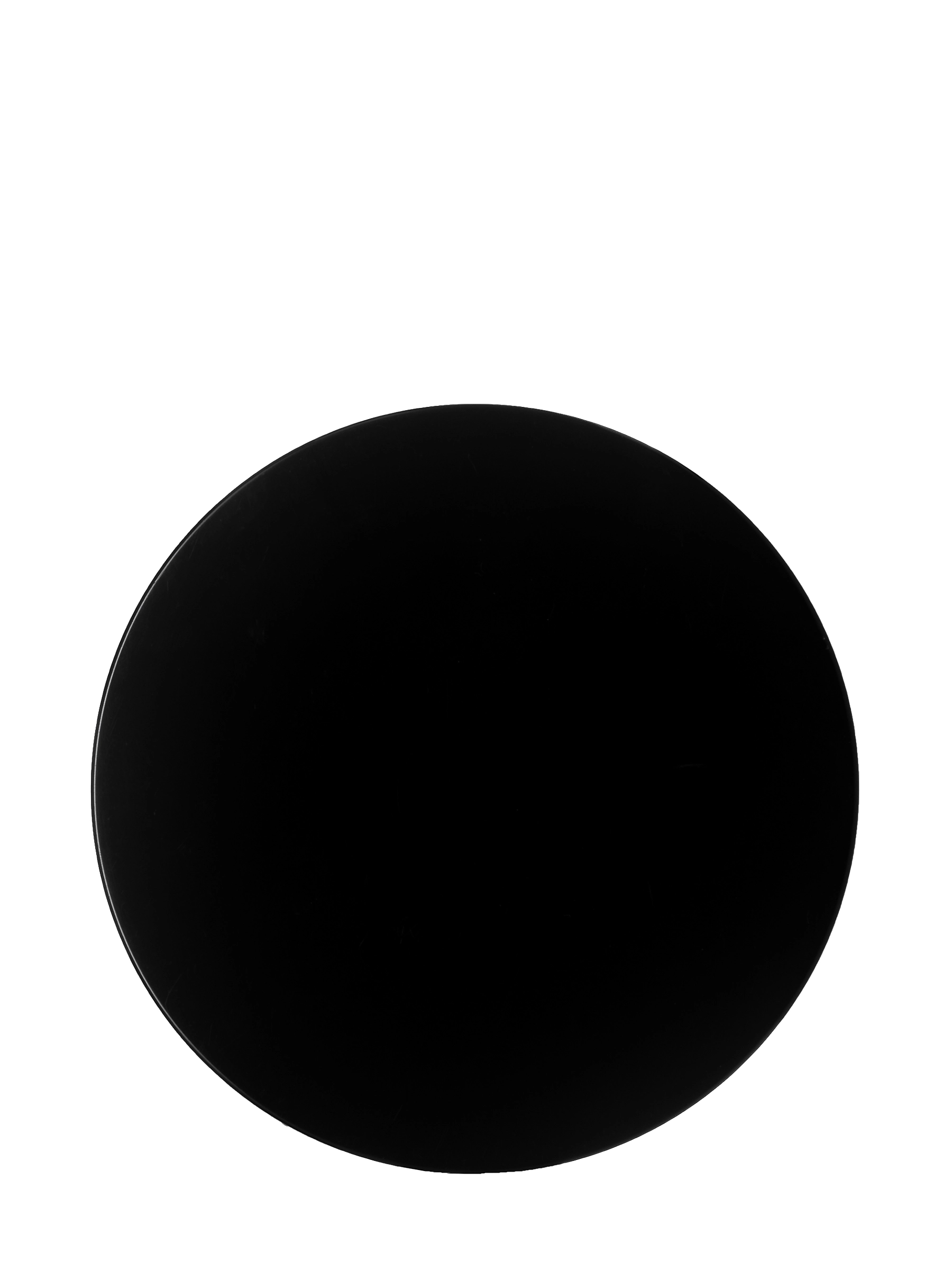 Black PP Plastic 89-400 Smooth Skirt Unlined Lid – L253BK