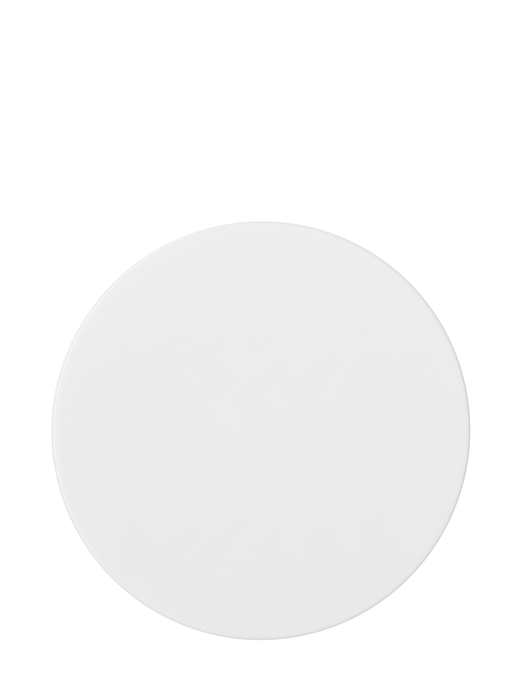 White PP Plastic 89-400 Smooth Skirt Lid – L253WHH34