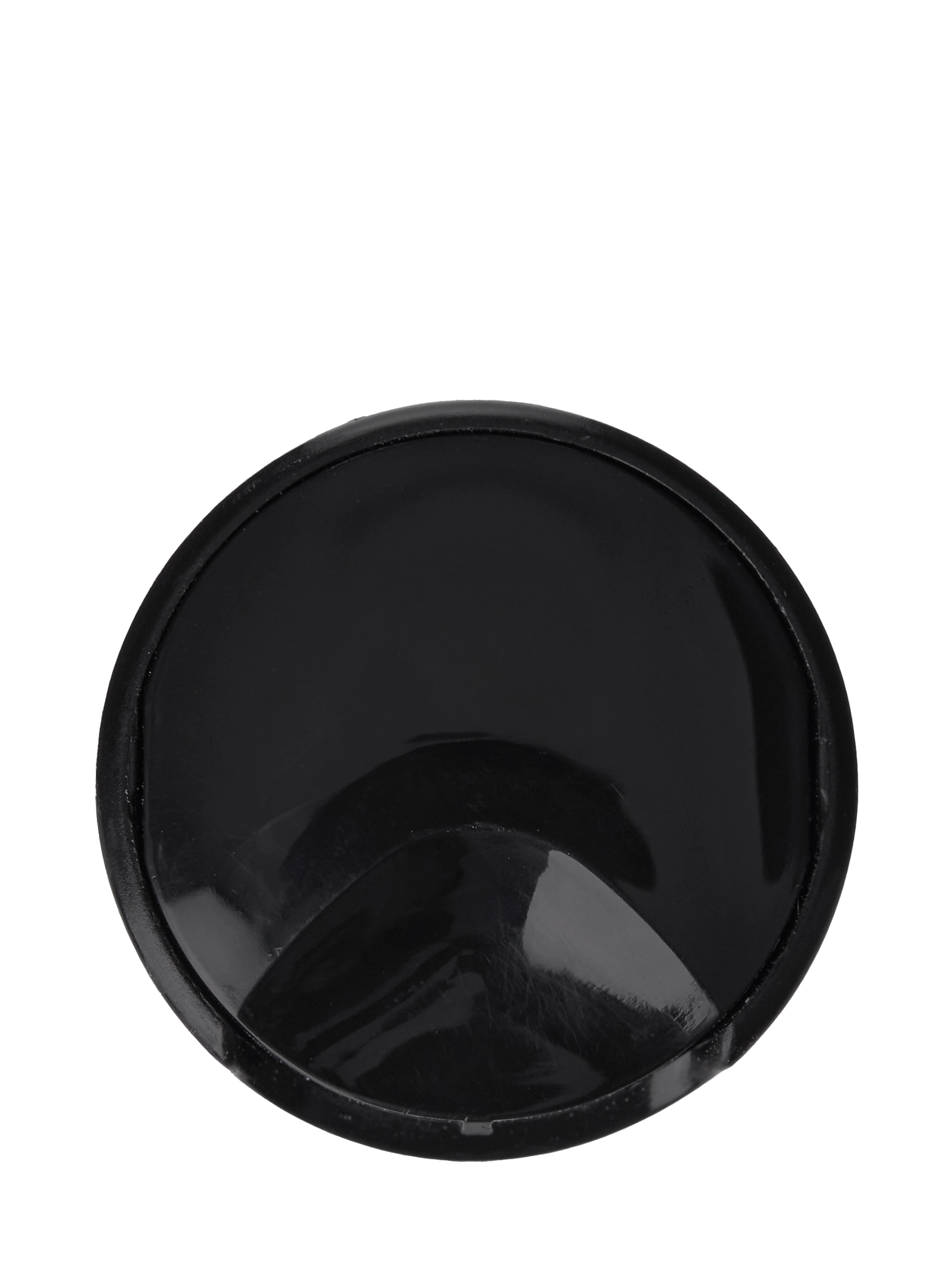 Black PP Plastic 28-410 Smooth Skirt Disc Top Lid – L2574BKH28