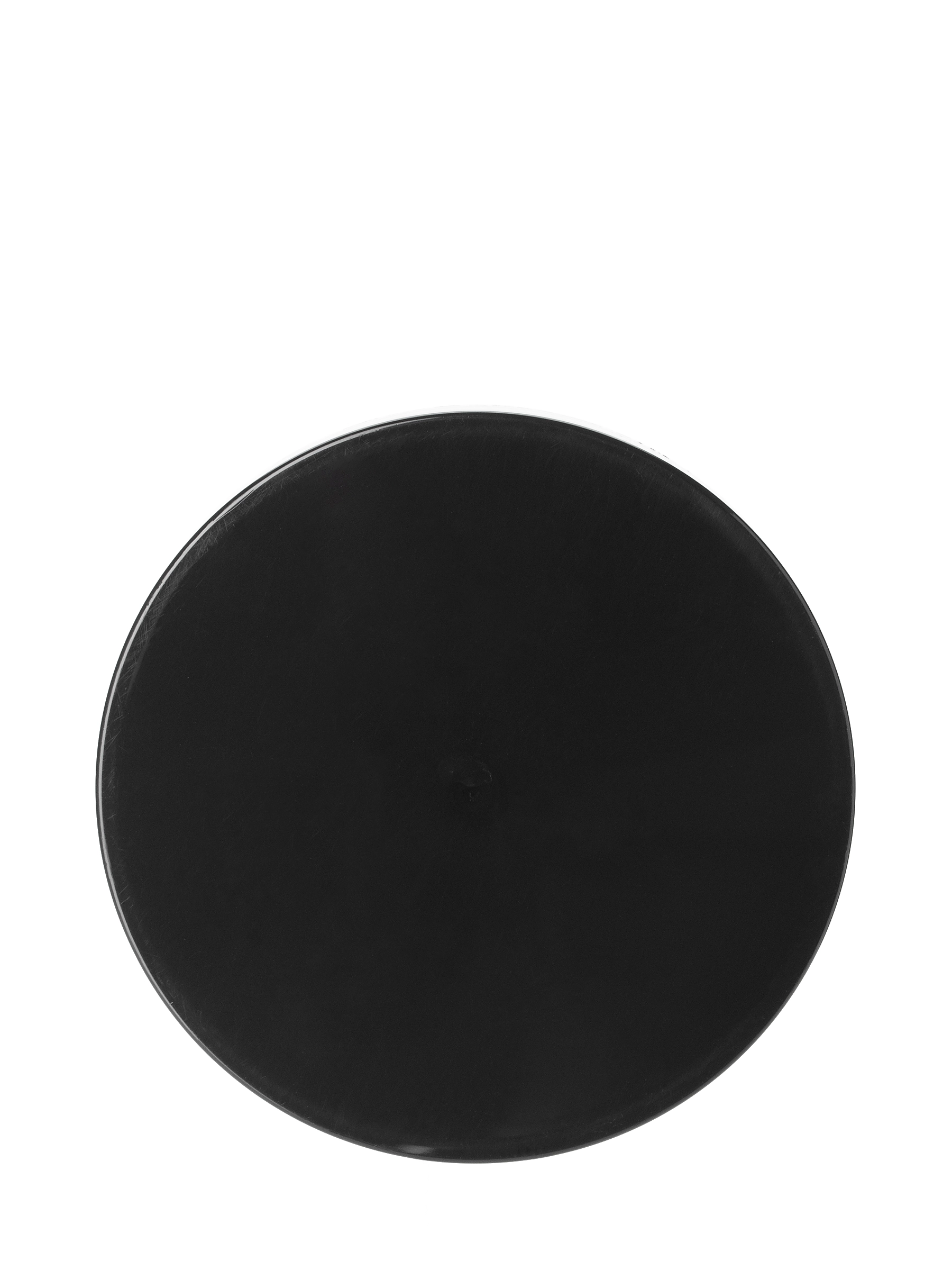 Black PP Plastic 70-400 Smooth Skirt Lid – L275BKH25