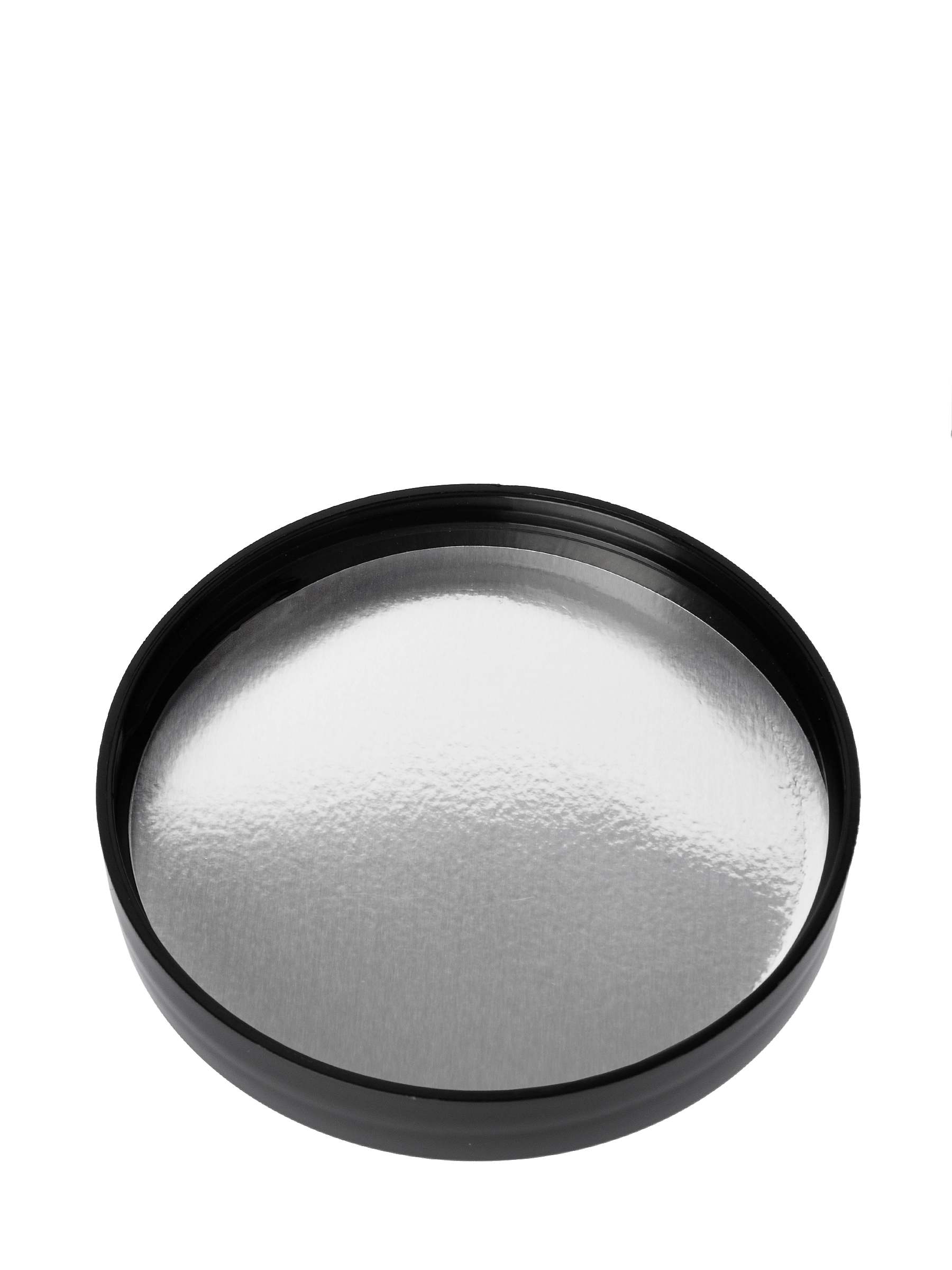 Black PP Plastic 70-400 Smooth Skirt Lid – L275BKH25