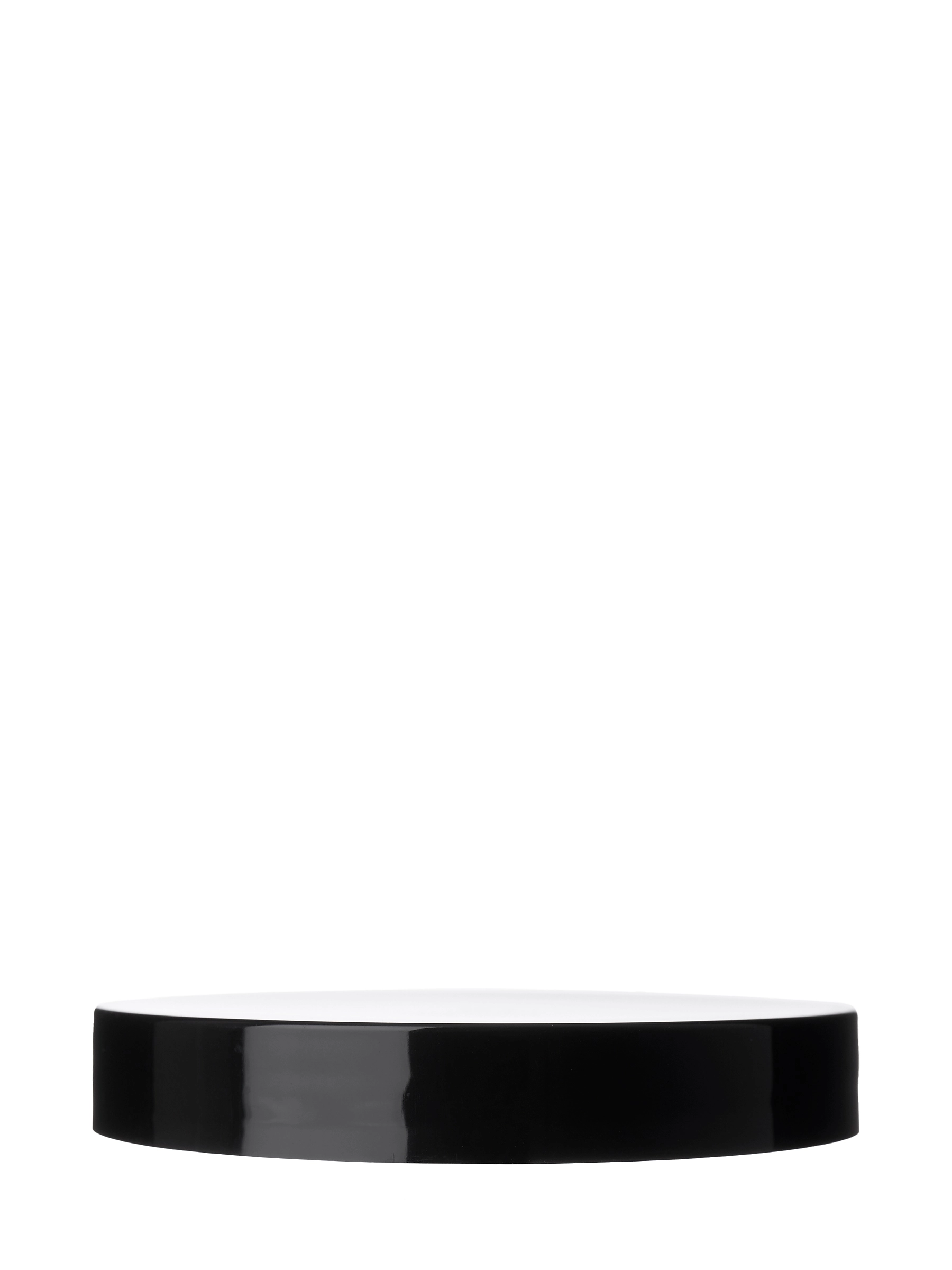 Black PP Plastic 70-400 Smooth Skirt Lid – L275BKP1