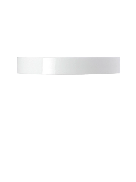 White PP Plastic 70-400 Smooth Skirt Lid – L275WHP1