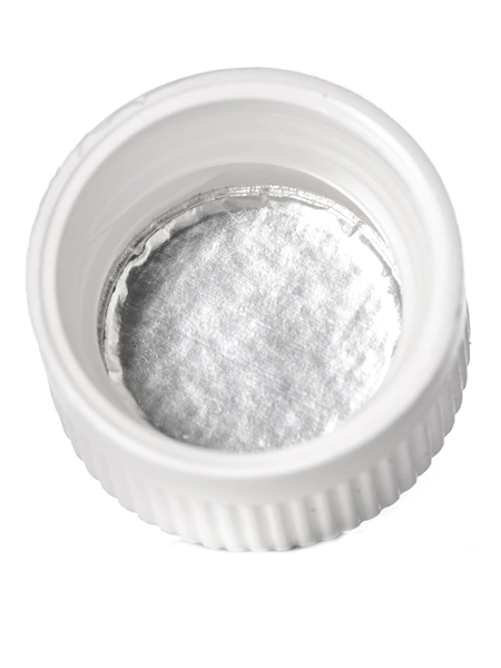 White PP Plastic 20-400 Child-Resistant Cap – L303