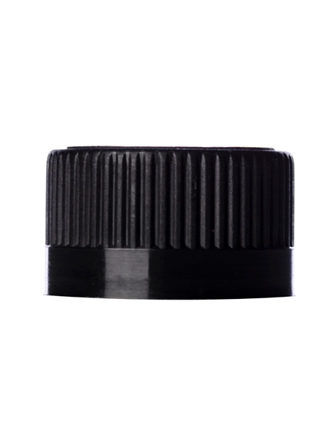 Black PP Plastic 20-400 Child-Resistant Lid – L305B