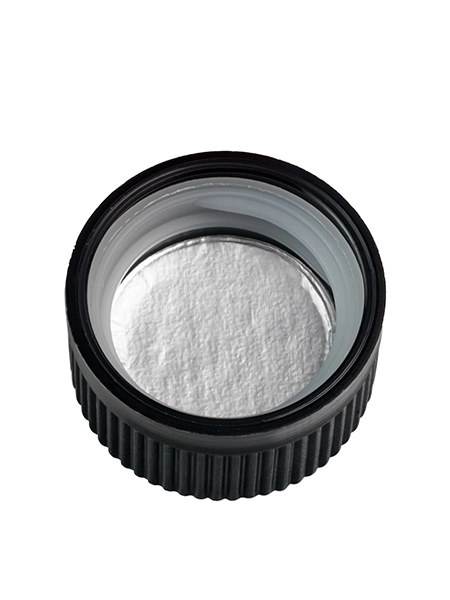 Black PP Plastic 24-400 Child-Resistant Cap – L306BKH7