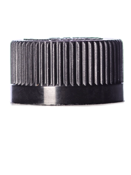 Black PP Plastic 24-400 Child-Resistant Cap – L335