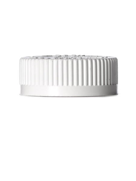 White PP Plastic 38-400 Child-Resistant Cap – L337