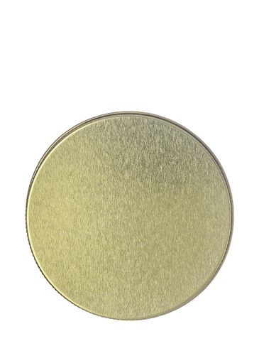 Gold metal 89-400 lid with standard plastisol liner