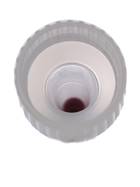 Natural-Colored LDPE Plastic 24-410 Ribbed Skirt Yorker Spout – L413