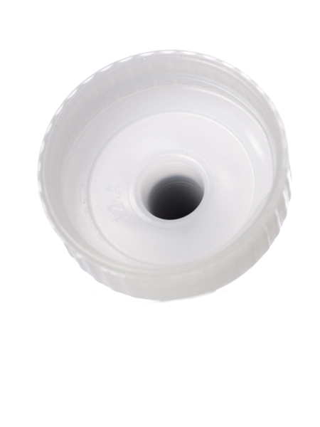 Natural-Colored MDPE Plastic 38-400 Ribbed Skirt Yorker Spout – L422