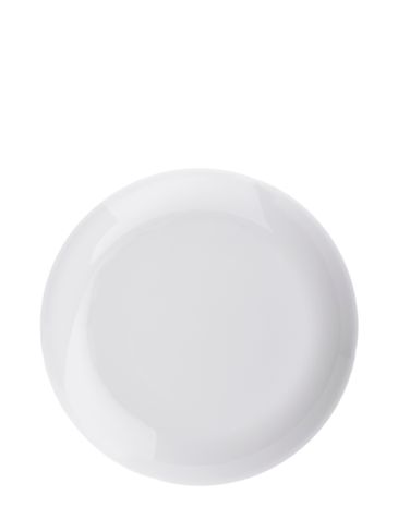 White PP plastic 70-400 unlined dome lid