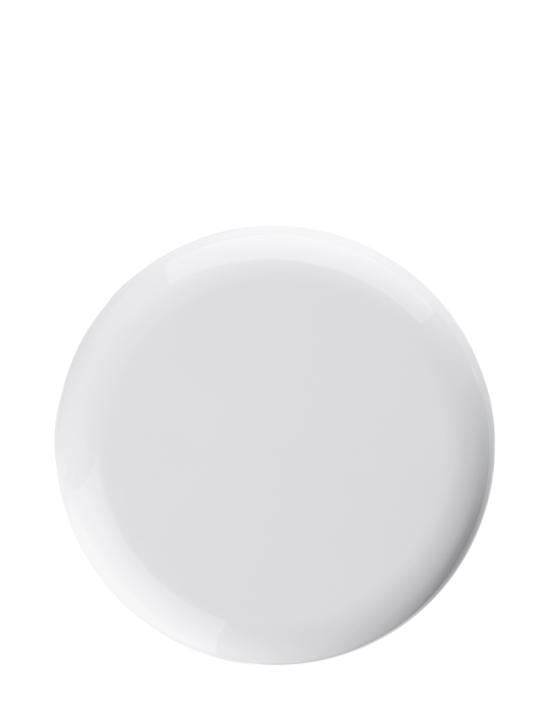 White PP Plastic 89-400 Dome Lid – L446WHF2