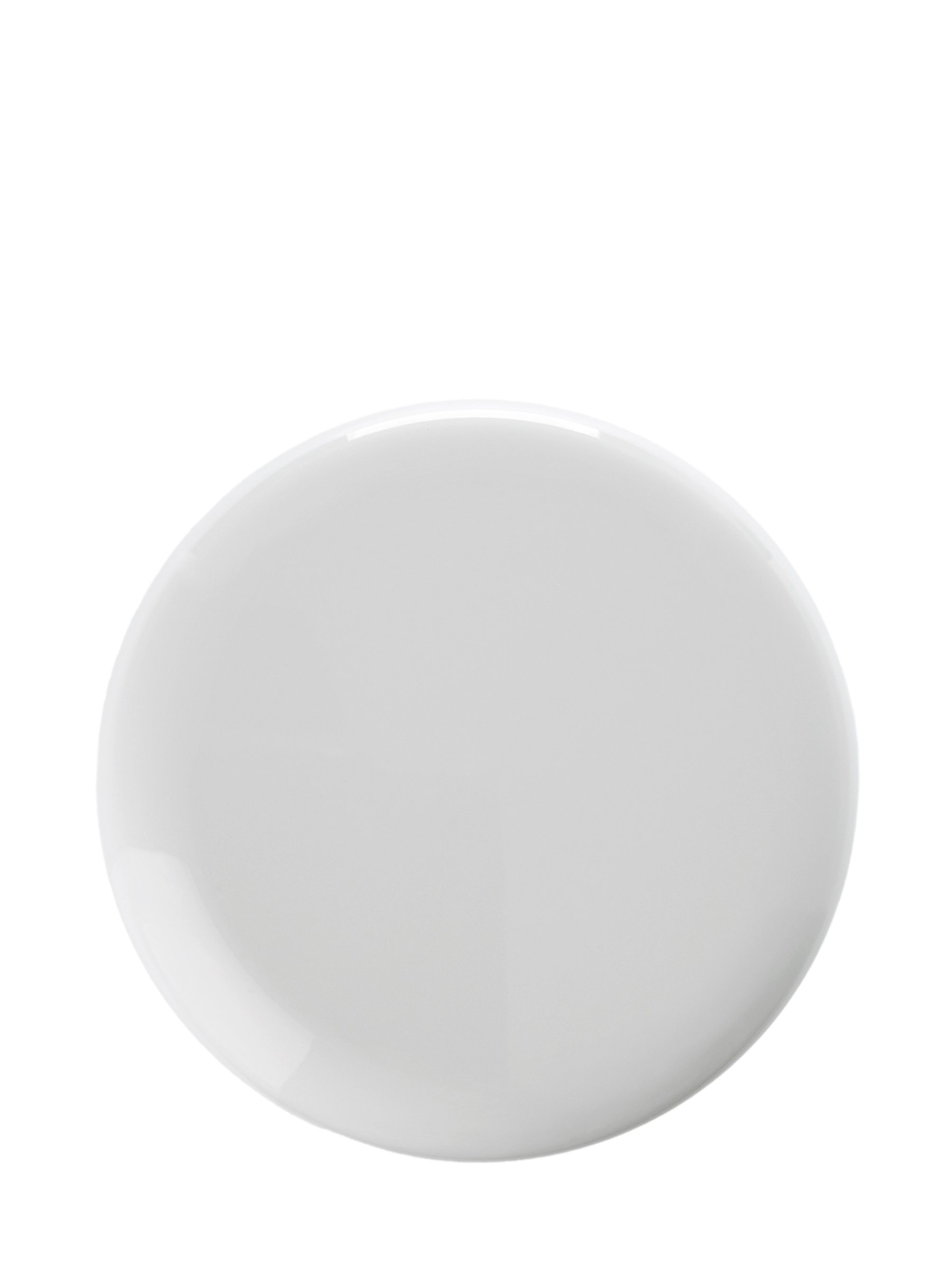 White PP Plastic 89-400 Dome Lid – L446WHP1