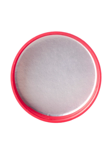 Red PP Plastic 48-485 Smooth Skirt 5-Hole Flip Top Sifter Spice Lid – L452