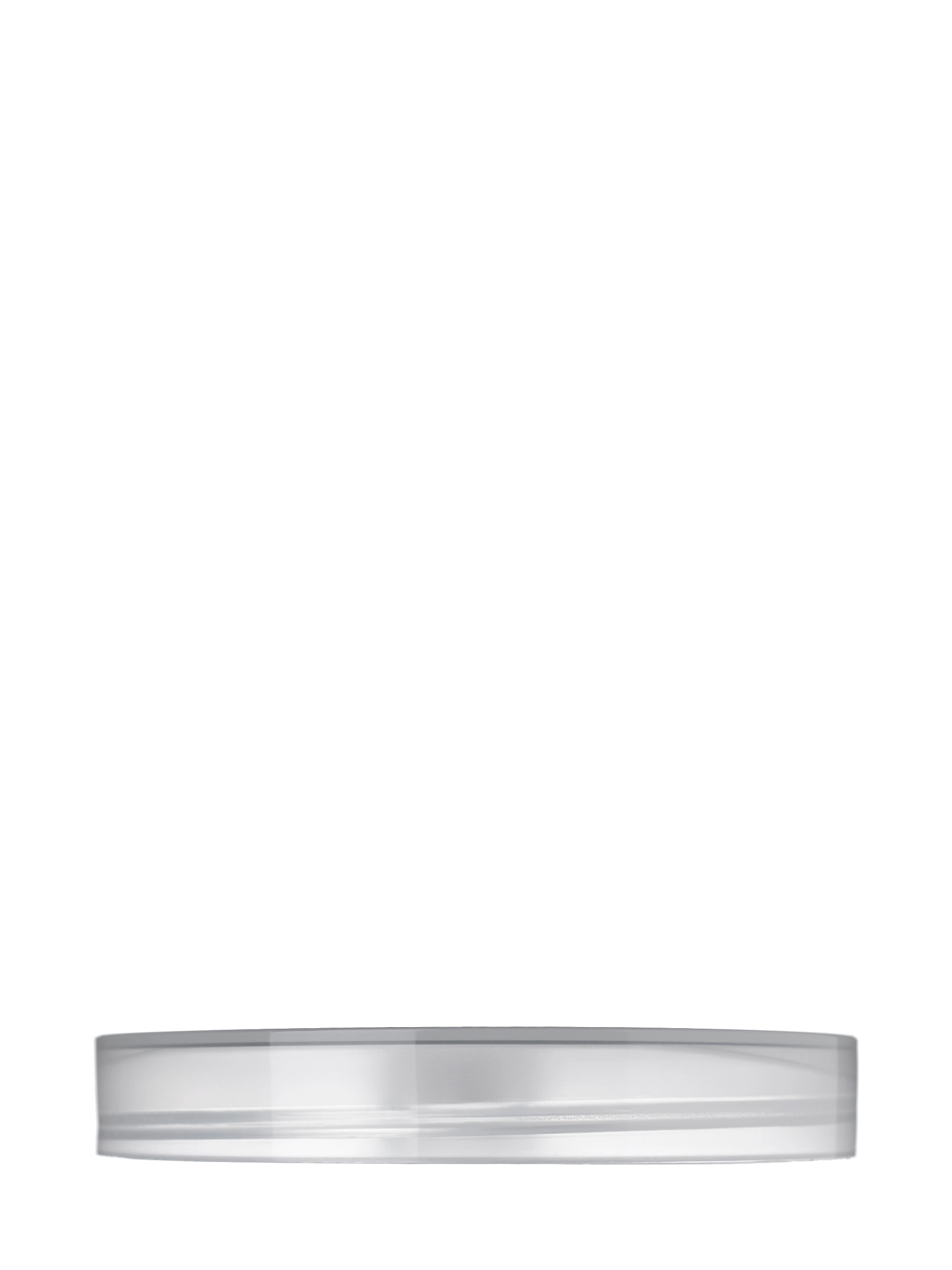 Natural PP Plastic 70-400 Smooth Skirt Lid – L461NTH11