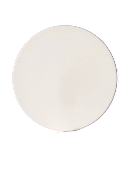 White PP Plastic 70-400 Smooth Skirt Unlined Lid – L461WH