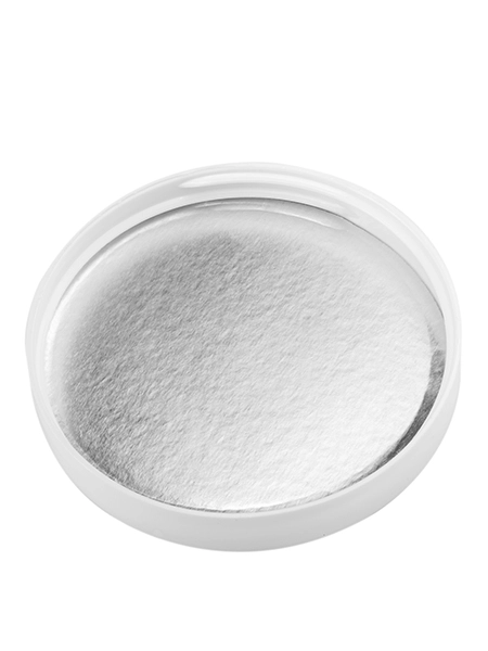White PP Plastic 70-400 Smooth Skirt Lid – L461WHH64