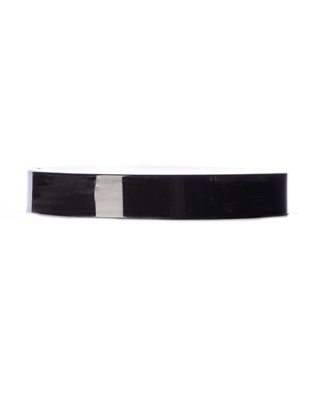 Black PP Plastic 89-400 Smooth Skirt Lid – L464