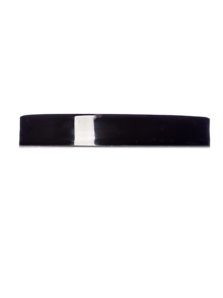 Black PP Plastic 89-400 Smooth Skirt Lid – L475BKH64