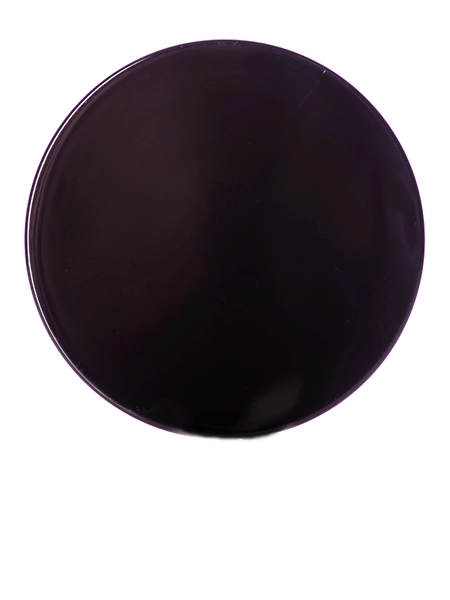 Black PP Plastic 89-400 Smooth Skirt Lid – L475BKH64