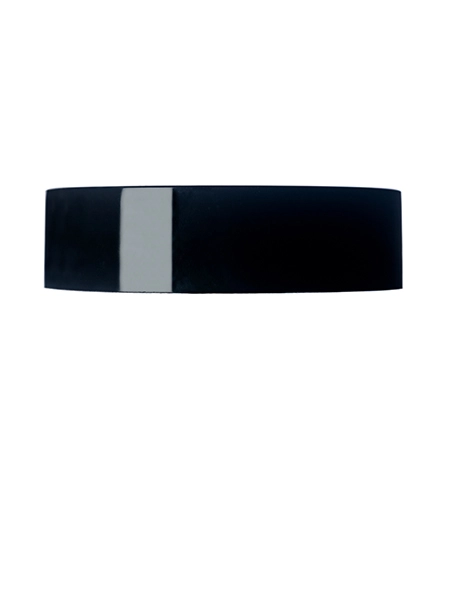 Black PP Plastic 63-485 Smooth Skirt Spice Cap – L480BKF1