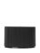 Black PP plastic 24-410 ribbed skirt lid with foam liner
