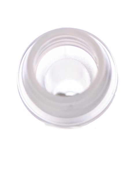Natural-Colored LDPE Plastic 15 mm Uncontrolled Dropper Tip – L502
