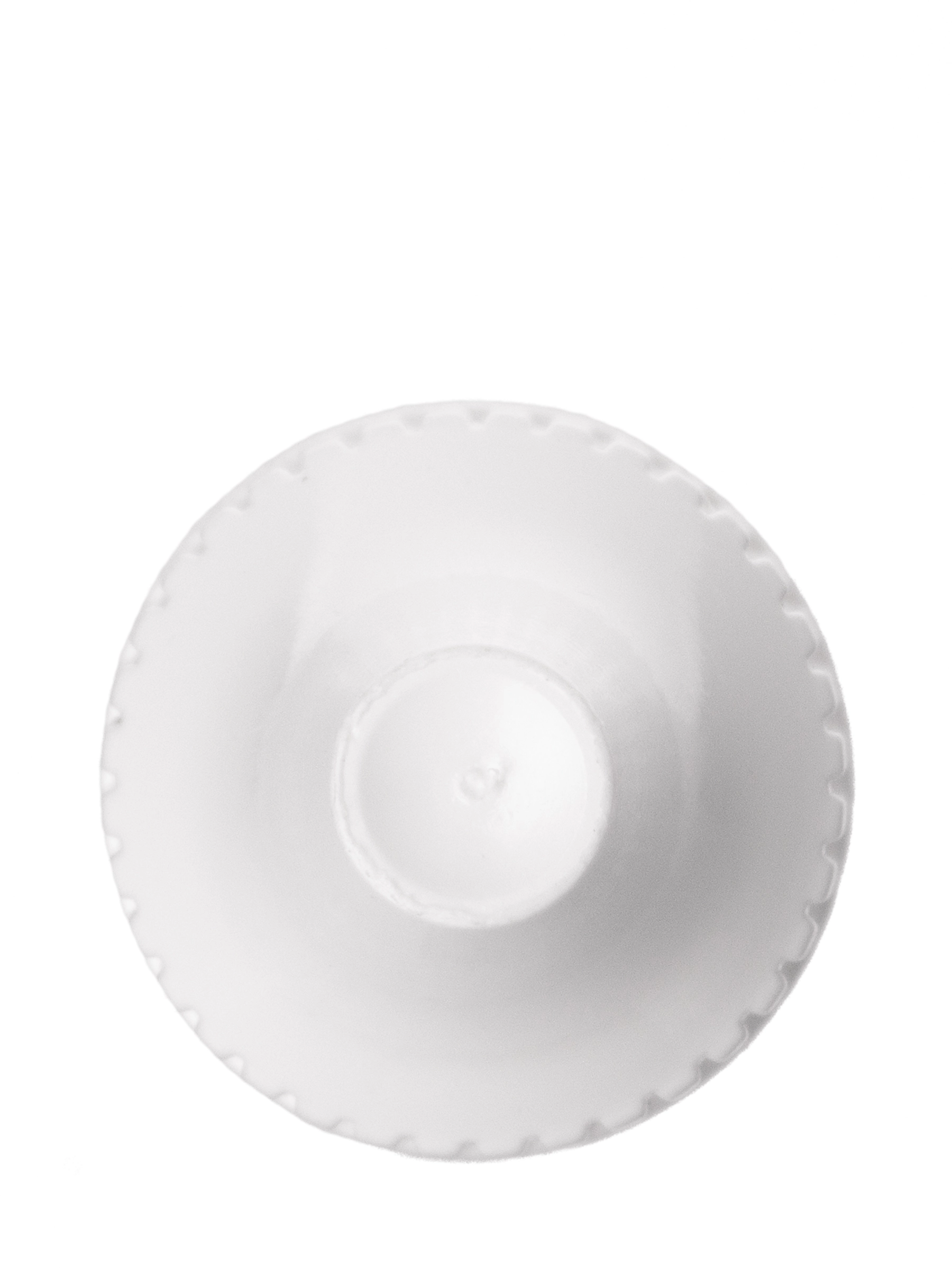 White PP Plastic 15-415 Dropper Tip Cap – L506