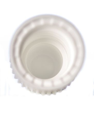 White PP plastic 8-425 dropper tip cap
