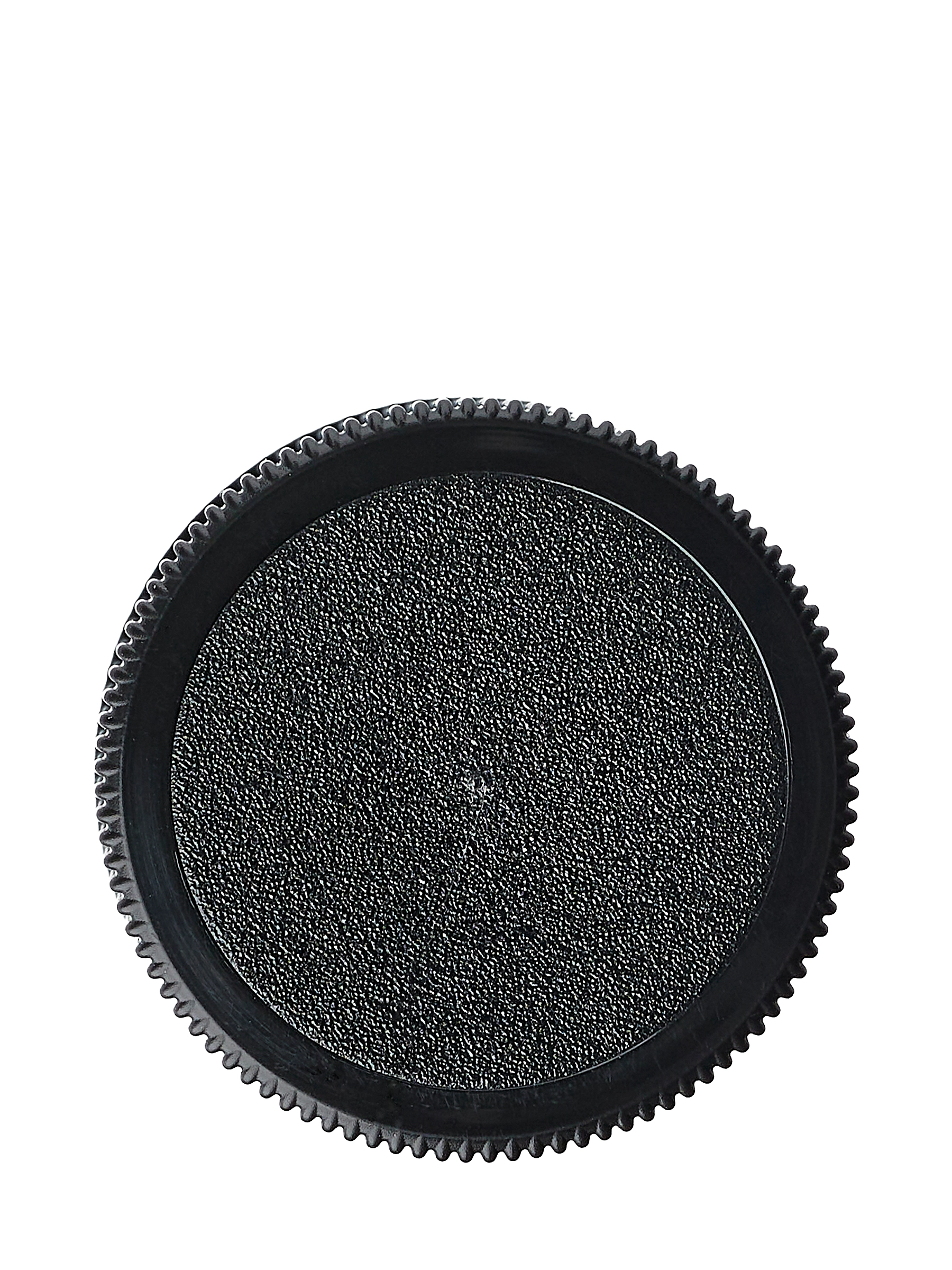 Black PP Plastic 24-410 Ribbed Skirt Lid – L561BKP7