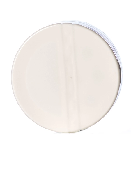 White PP Plastic 53-485 Smooth Skirt 3-Hole Dual Flip Top Sifter Spice Cap – L630WHH10